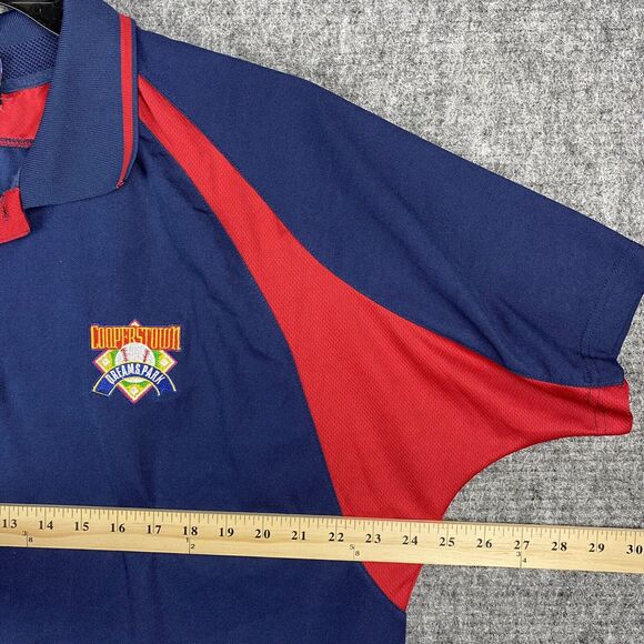 Cooperstown Dreams‎ Park Shirt Mens Extra Large Polo Baseball Souvenir New York - Picture 8 of 10